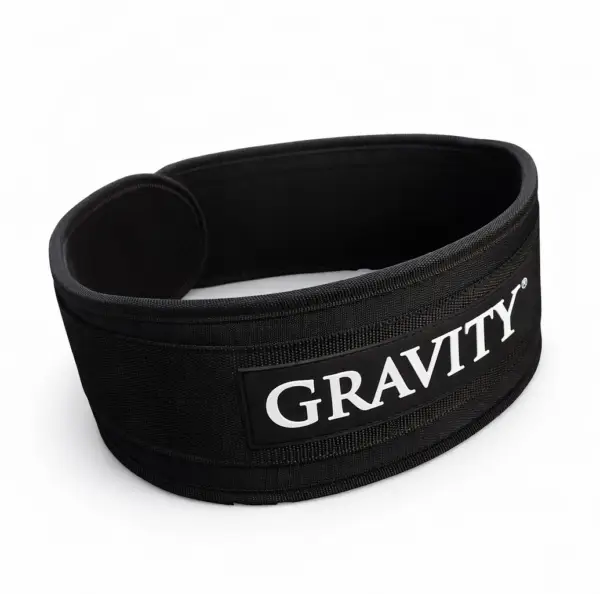 CINTURÓN DE FUERZA NEGRO GRAVITY